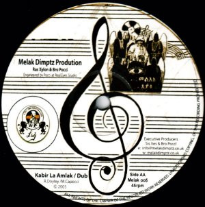 Lidj Xylon & Mark Capocci - Hola Land / Kabir La Amlak | Melak Dimptz (Melak 005)