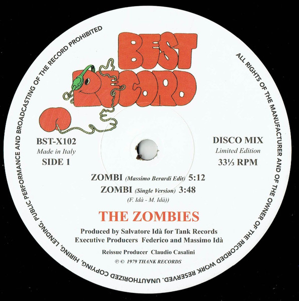 The Zombies - Zombi | Best Record (BST-X102) - 3