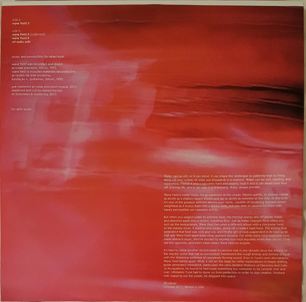 Rafael Toral - Wave Field | Drag City (dc702) - 3