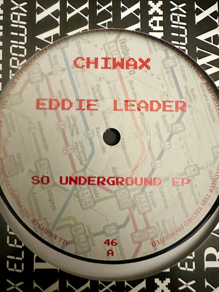 Eddie Leader - So Underground EP | Chiwax (CHIWAX046) - main