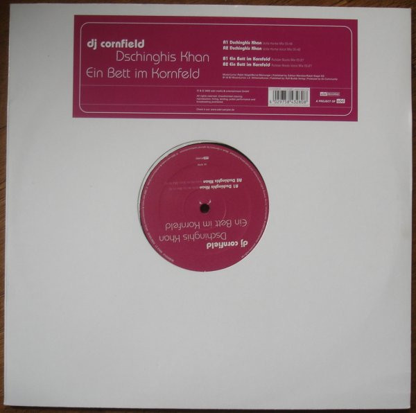 DJ Cornfield - Dschinghis Khan / Ein Bett Im Kornfeld | Edel Records (0143280ERE)
