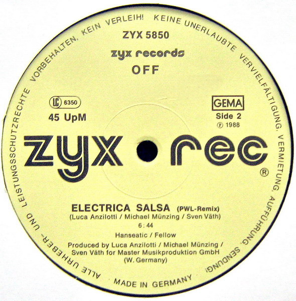 Off - Time Operator | ZYX Records (ZYX 5850) - 4