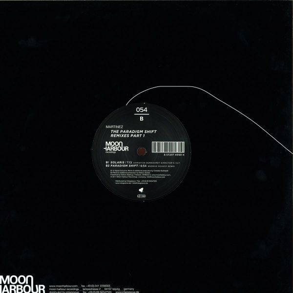 Martinez - The Paradigm Shift (Remixes Part 1) | Moon Harbour Recordings (MHR054-6) - 3