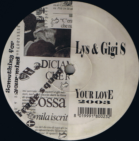Lys & Gigi S - Your Love 2003 | Oxyd Records (OX5094)