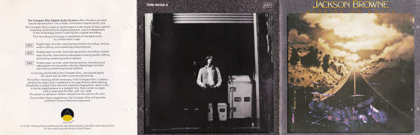 Jackson Browne - Running On Empty | Asylum Records (7559-60325-2) - 4