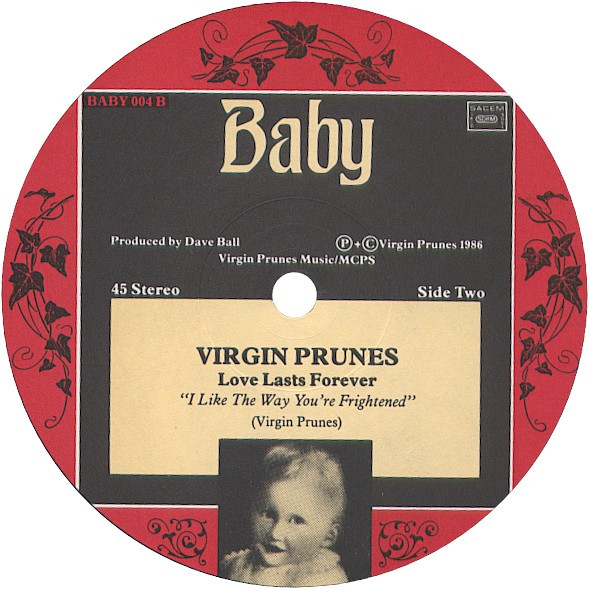 Virgin Prunes - Love Lasts Forever | Baby Records (BABY 004) - 4
