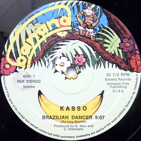 Kasso - Brazilian Dancer / Kasso | Banana Records (MIX 5024502) - main