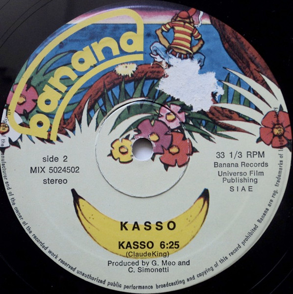 Kasso - Brazilian Dancer / Kasso | Banana Records (MIX 5024502) - 2