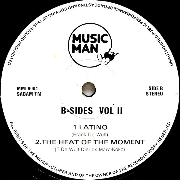 Frank De Wulf - The B-Sides Volume Two | Music Man Records (MMI 9004) - 4