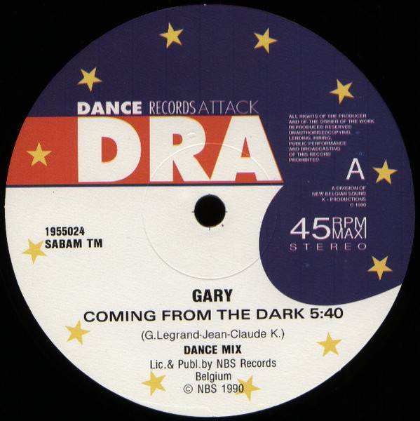Gary - Coming From The Dark | Dance Records Attack (1955024) - 3