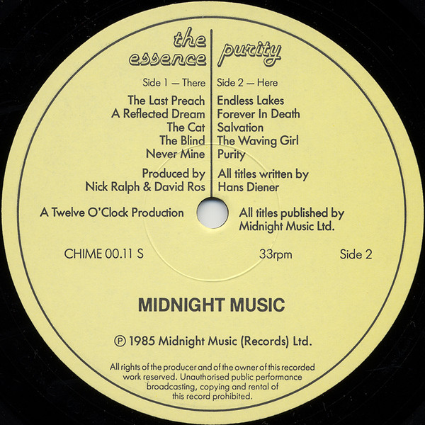 The Essence - Purity | Midnight Music (CHIME 00.11 S) - 4