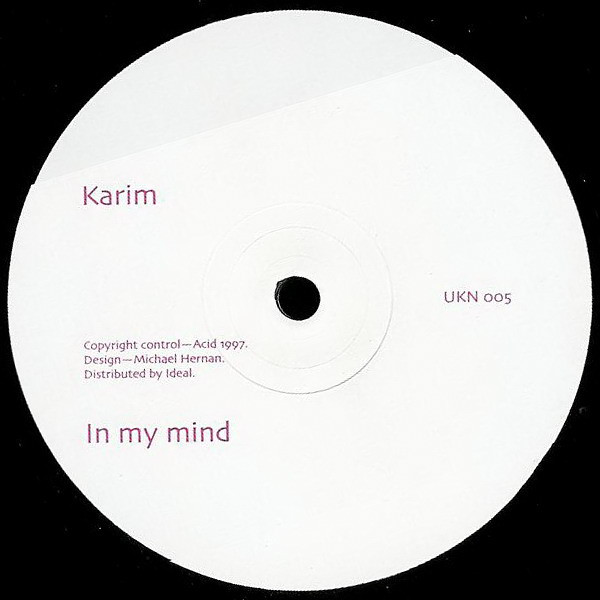 Karim - In My Mind (Acid Pink) | Acid (UKN 005)