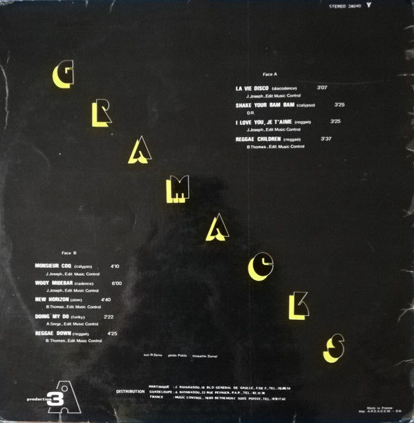 Gramacks - La Vie Disco | 3A Production (3A 040)