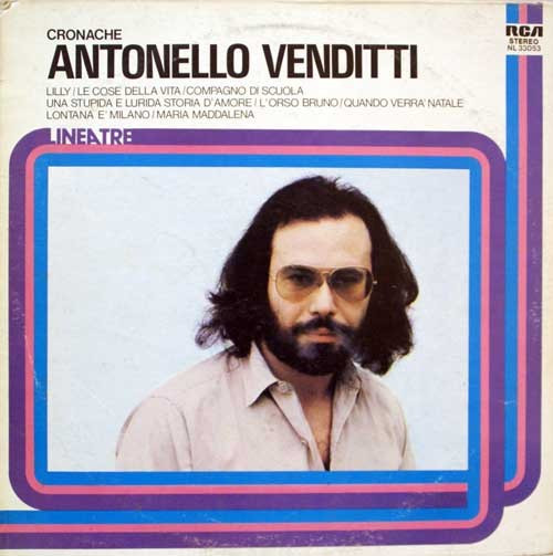 Antonello Venditti - Cronache | RCA (NL 33053) - main Antonello Venditti - Cronache | RCA (NL 33053) - main