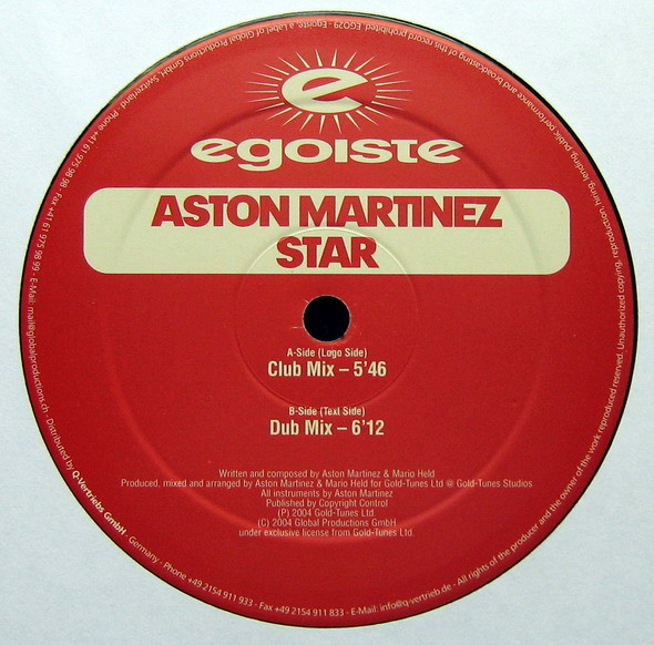 Aston Martinez - Star | Egoiste (EGO 29) - 4