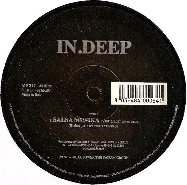 In.Deep - Salsa Musika | New Meal Power (MP 217)