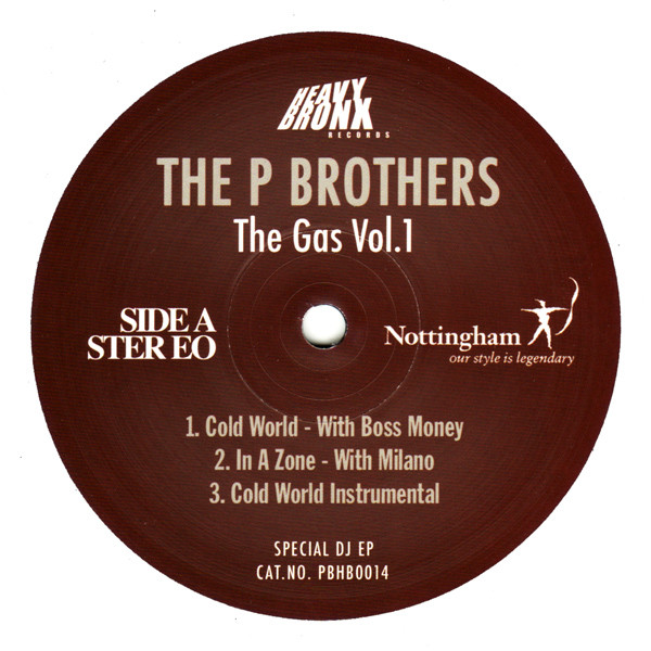 P Brothers - The Gas Vol. 1 | Heavy Bronx Records (PBHB0014)