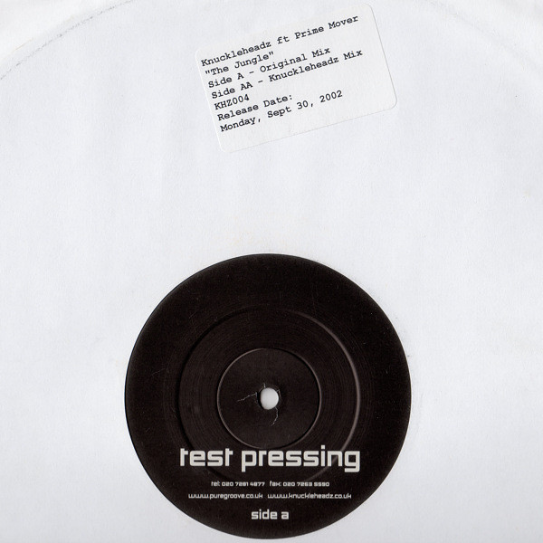 Knuckleheadz Ft Prime Mover - The Jungle | Knuckleheadz Records (KHZ004) - 2