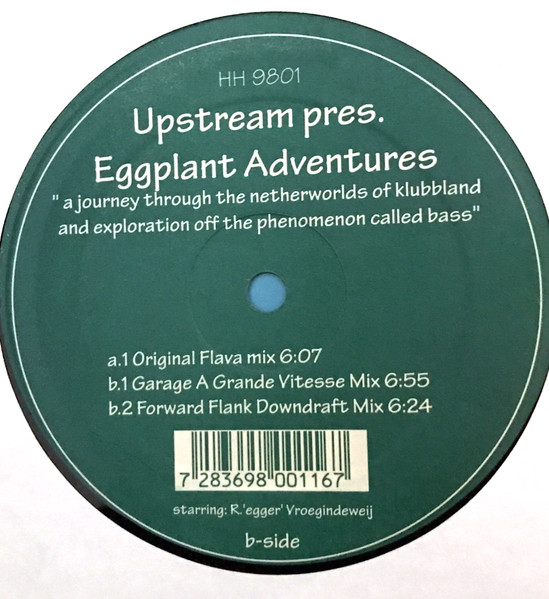 Upstream - Eggplant Adventures | Haunted House Records (HH 9801)