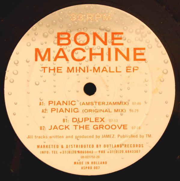 Bone Machine - The Mini-Mall  EP | Aspro (ASPRO 007) - main