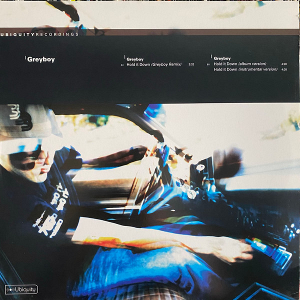 Greyboy - Hold It Down | Ubiquity (UR12 087)
