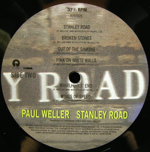 Paul Weller - Stanley Road | Island Records (4797826) - 4