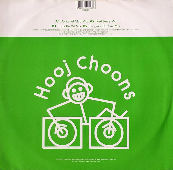 Chakka Boom Bang - Tossing And Turning | Hooj Choons (HOOJ 39) - 2