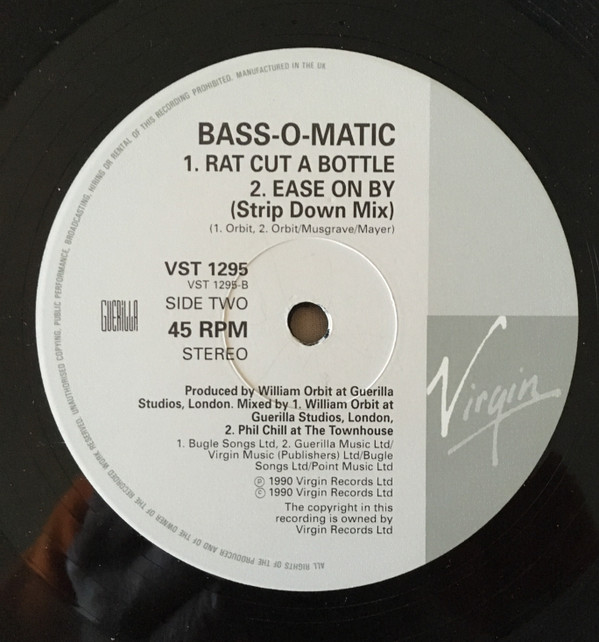 Bassomatic - Ease On By | Virgin (VST 1295) - 3