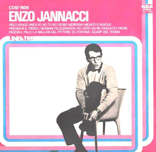 Enzo Jannacci - Così Ride | RCA (TNL 1-3012) - main