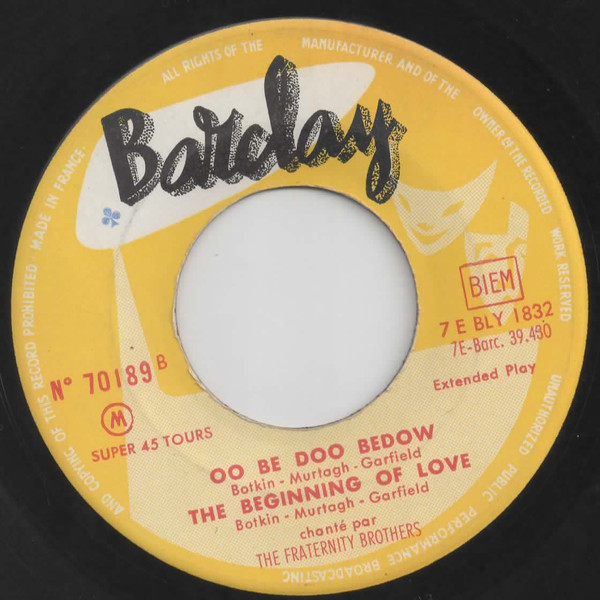 The Fraternity Brothers - Passion Flower | Barclay (70 189) - 4