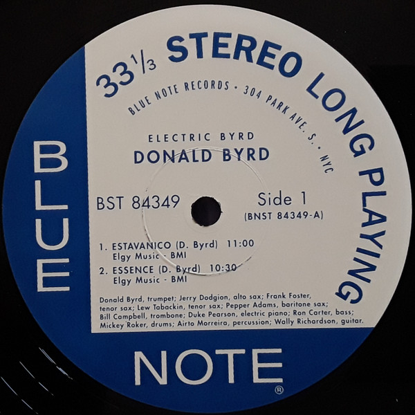 Donald Byrd - Electric Byrd | Blue Note (BST 84349) - 3