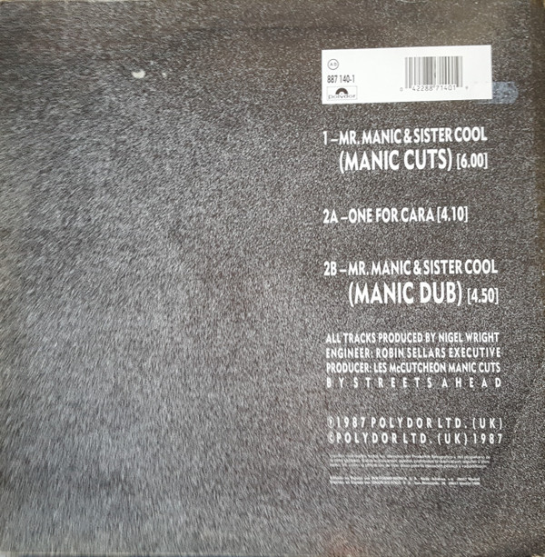 Shakatak - Mr. Manic & Sister Cool (Manic Cuts) | Polydor (887 140-1)