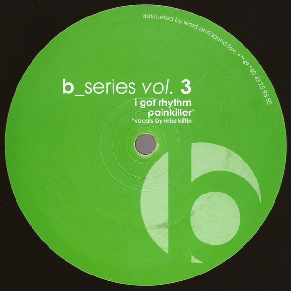 Steve Bug - B_Series Vol. 3 | B Series (B-S3) - 2