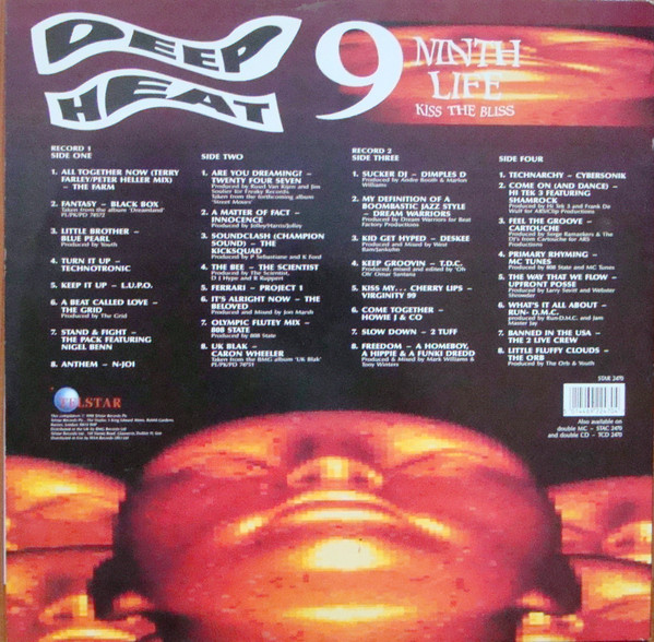 Various - Deep Heat 9 Ninth Life - Kiss The Bliss | Telstar (STAR 2470) - 2