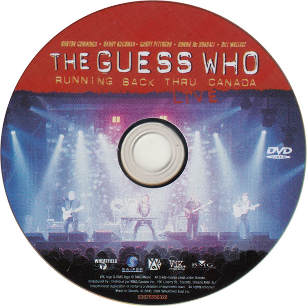 The Guess Who - Running Back Thru Canada | Vik Recordings (828765583299)