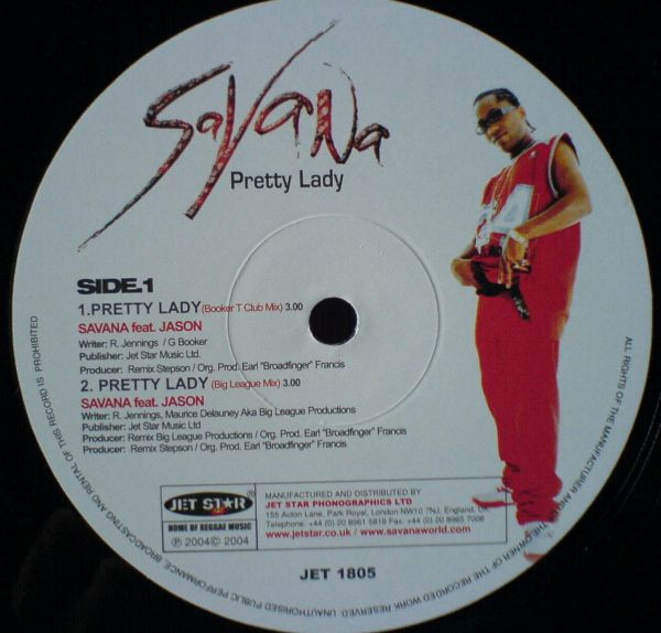 Savana - Pretty Lady | Jet Star (JET 1805) Savana - Pretty Lady | Jet Star (JET 1805)