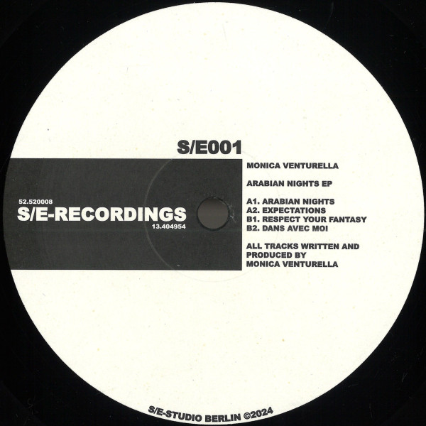 Monica Venturella - Arabian Nights EP | S/E-Recordings (S/E001)
