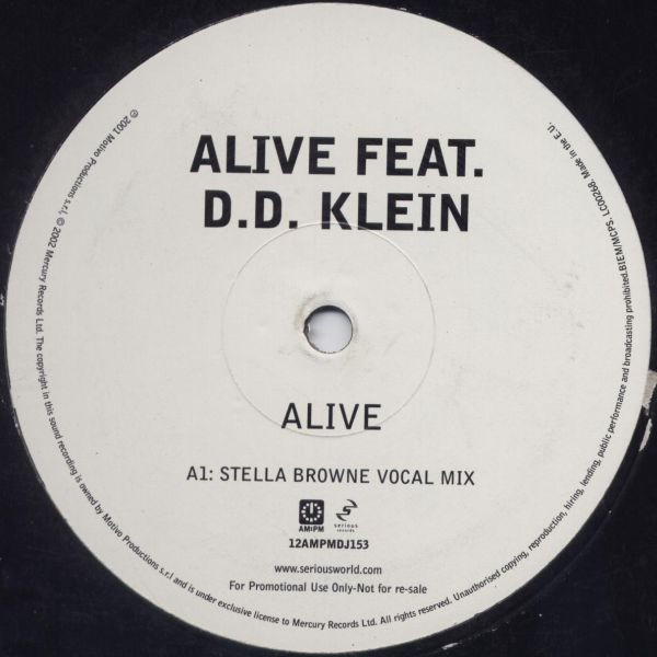 Alive Feat. D.D. Klein - Alive | AM:PM (12AMPMDJ153) - main