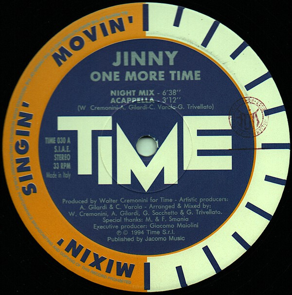 Jinny - One More Time | Time (TIME 030)