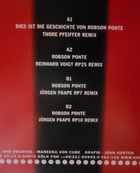 Reinhard Voigt - Robson Ponte Remixe 2025 | Kompakt (KOM 494) - 2