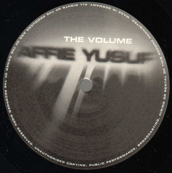Affie Yusuf - The Volume | Superstition (Superstition 2054)