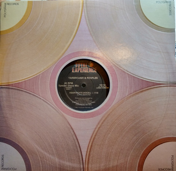 Yarbrough & Peoples - Heartbeats | Total Experience Records (TED 703) - 3