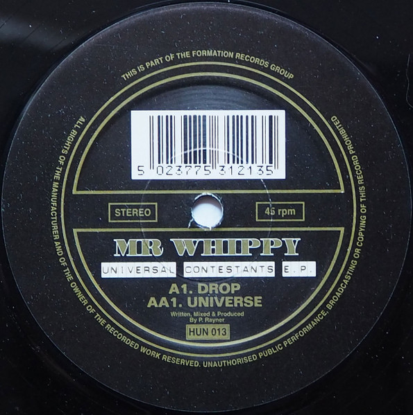Mr. Whippy - Universal Contestants EP | 100% Records (HUN 013) Mr. Whippy - Universal Contestants EP | 100% Records (HUN 013)