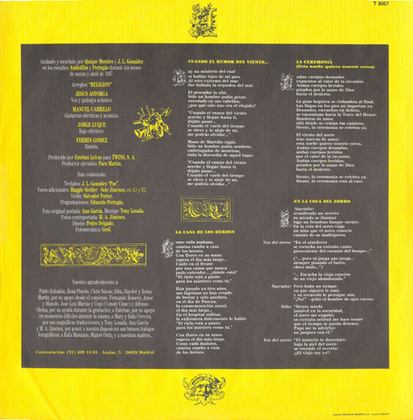 Religión - Algunos Cuentos, Otras Tempestades... | Producciones Twins (T 3057) - 3 Religión - Algunos Cuentos, Otras Tempestades... | Producciones Twins (T 3057) - 3