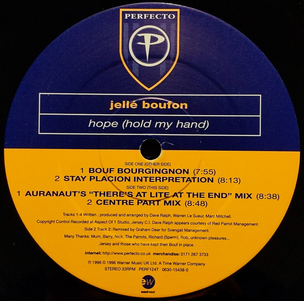Jelle Boufon - Hope (Hold My Hand) | Perfecto (PERF124T) - 4