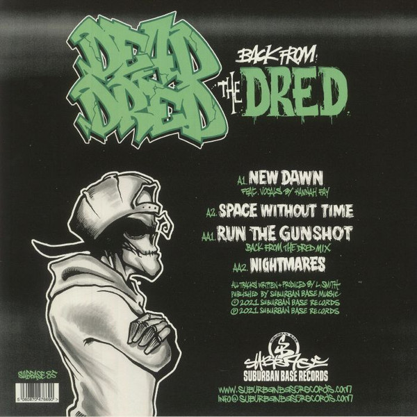 Dead Dred - Back From The Dred | Suburban Base Records (SUBBASE85) - 2