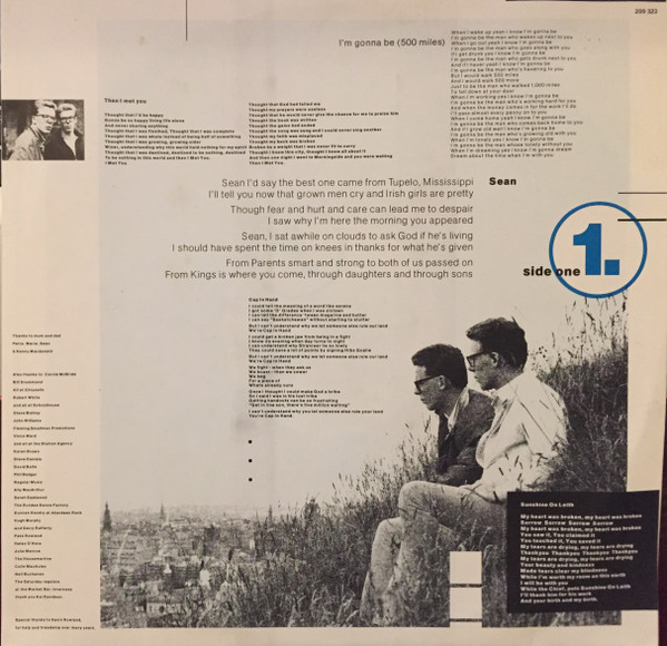 The Proclaimers - Sunshine On Leith | Chrysalis (209 323 5C) - 3