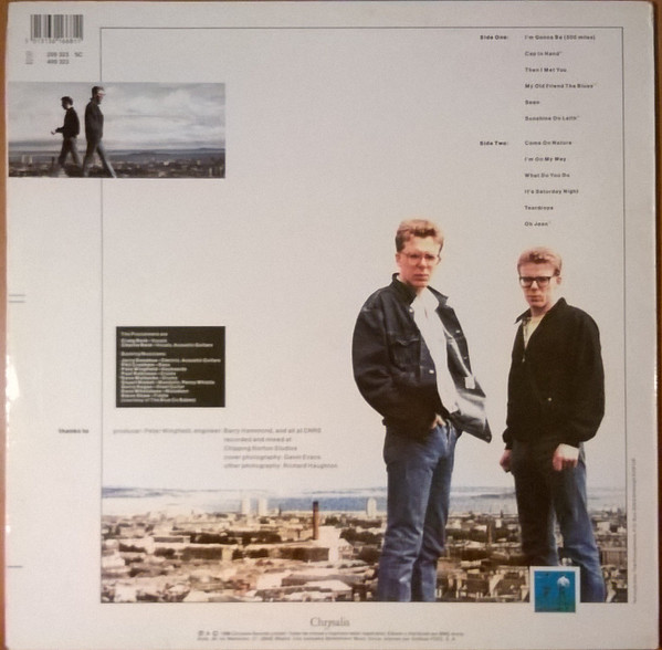 The Proclaimers - Sunshine On Leith | Chrysalis (209 323 5C) - 2