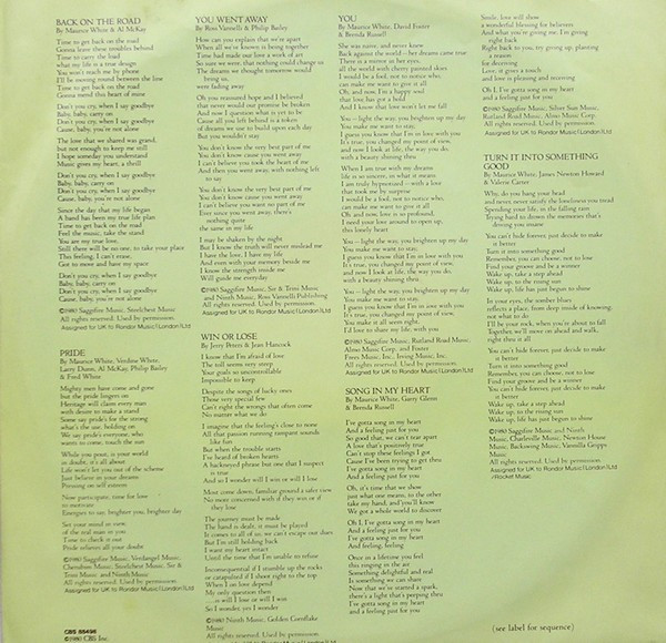 Earth, Wind & Fire - Faces | CBS (CBS 88498) - 11