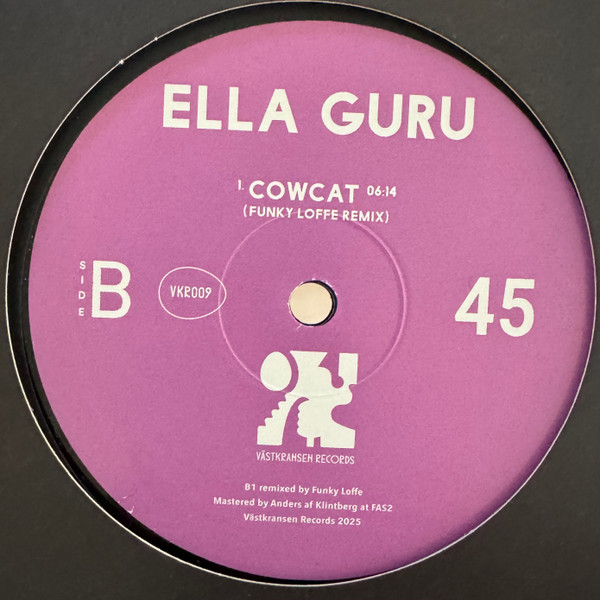 Ella Guru - Good Vibes Only | Västkransen Records (VKR009) - 2